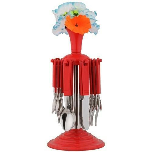 0104 New Stylish Stainless Steel Cutlery Set (24 pcs) - SkyShopy 0104 New Stylish Stainless Steel Cutlery Set (24 pcs) - SkyShopy